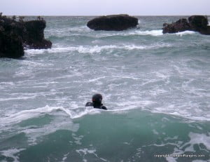 Remember, sea kayaking is an in-water sport, not an on-water sport, so be able to swim comfortably in the place you plan to paddle.