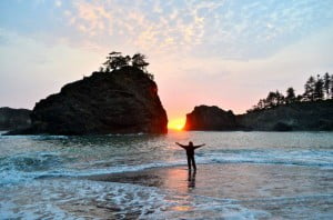 Jim at sunset