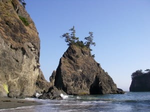 On one of Eric's favorite coastlines