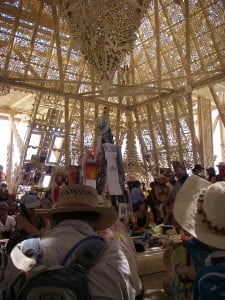 Inside the Temple