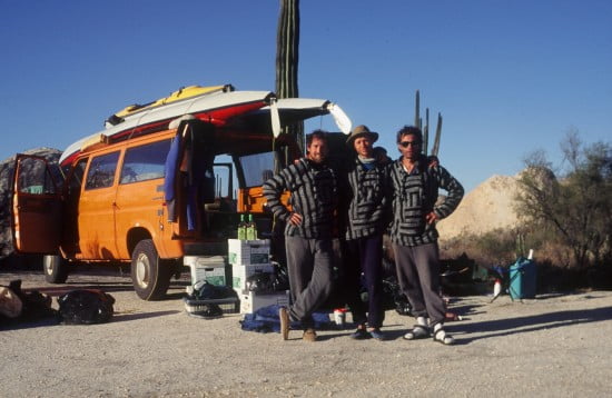 No rigid or limited patterns of thinking here - the Tsunami Rangers in Baja No rigid or limited patterns of thinking here - the Tsunami Rangers in Baja