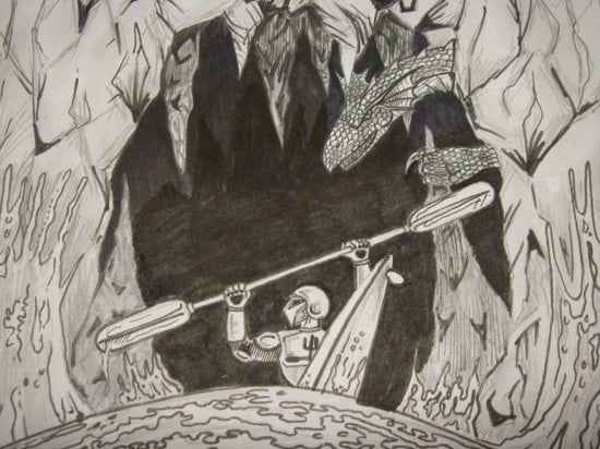 The Balrog awaits the unwary Wave Warrior The Balrog awaits the unwary Wave Warrior