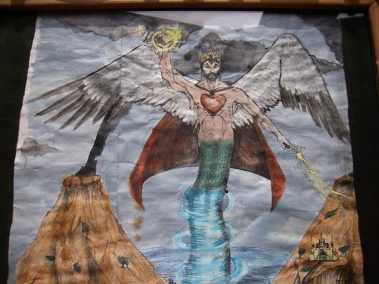 Eric had a friend illustrate his vision of the Sea King Eric had a friend illustrate his vision of the Sea King