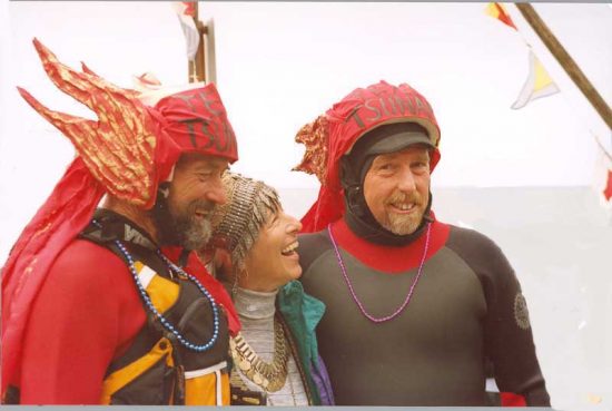 Sea Gypsies and silliness -the Tsunami Ranger Extreme Sea Kayaking Race 2003Gy 